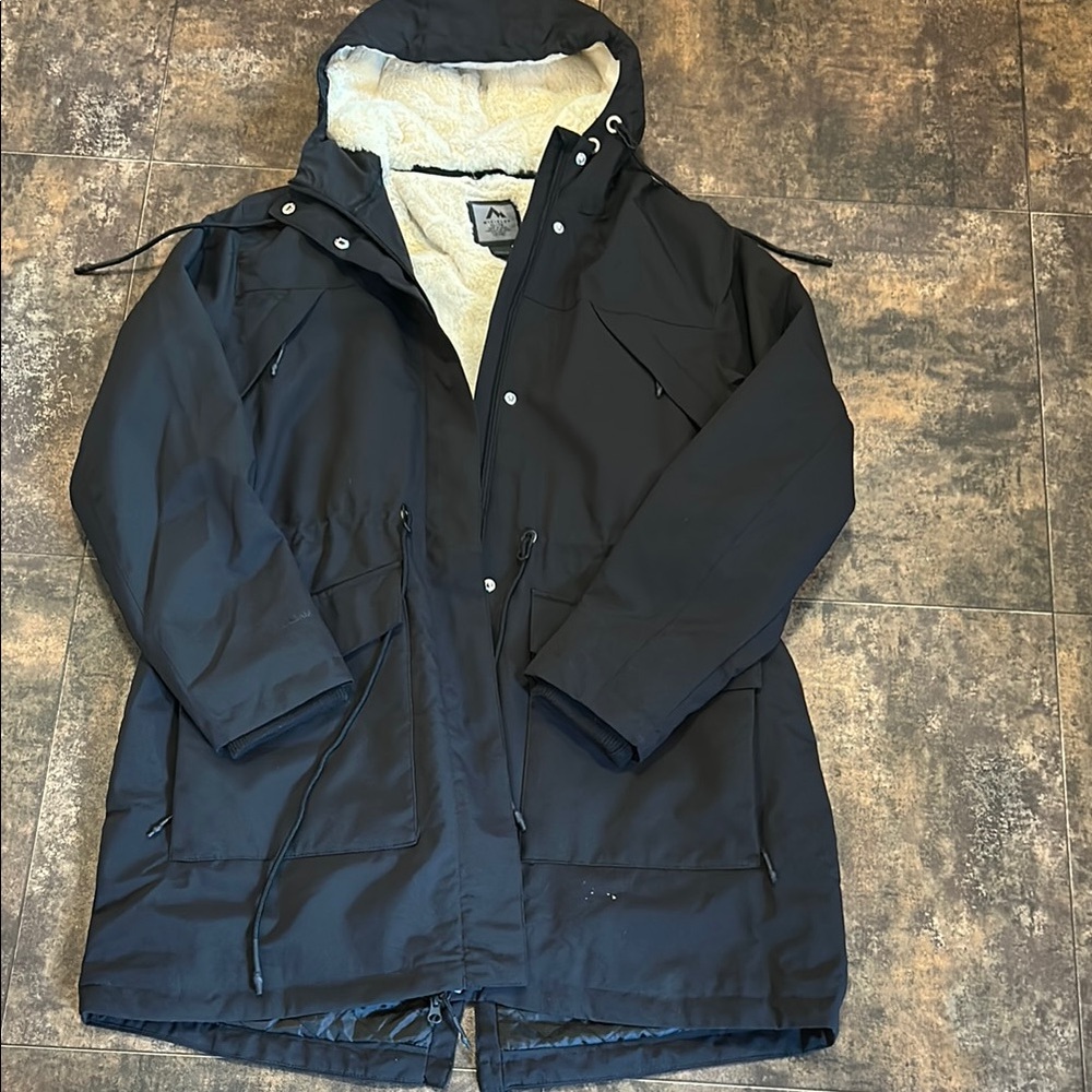 Women's Black Hooded Jacket